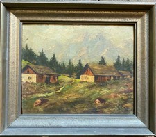 ::DIPINTO AD OLIO FIRMATO NON