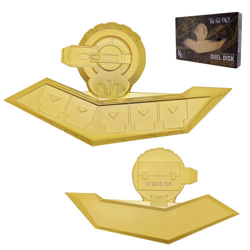 24k gold plated duel - yu-gi-oh!,