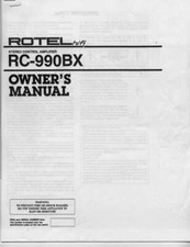 Rotel RC-990BX Amplificatore