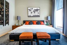 Quadro Planisfero arredamento