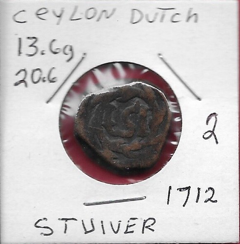 Ceylon occupazione olandese - ceylon,occupazione, 1