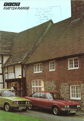 Fiat 124 1974 - -1975, uk