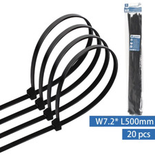 20 Fascette Aigostar Nere