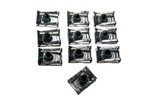 KIT 10 PEZZI PIASTRINA CLIP