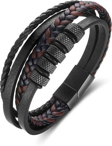 Bracciale uomo pelle - da,