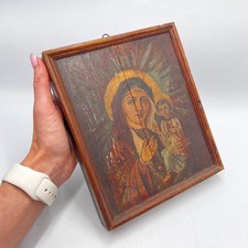 Icona ortodossa vintage Maria