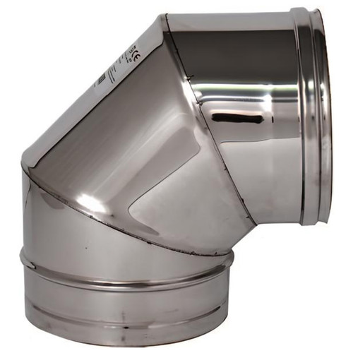 Curva acciaio inox ø 180 - 90°,