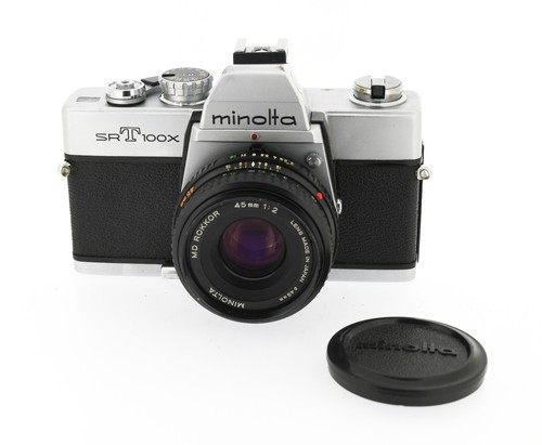 Minolta srt100x rokkor 45mm - +,