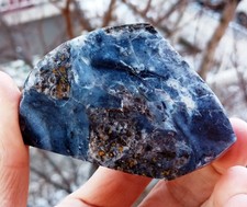 Opale bluastro lucido - , a