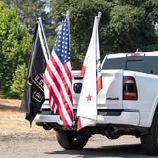 Stark USA Hitch Mount 3 Flag