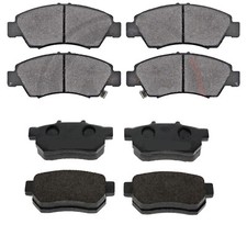 Kit Pastiglie Pattini Pasticche Anteriori e Posteriori per HONDA JAZZ II (GD,GE3