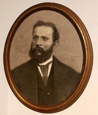 1887 ritratto tecnica mista - ritratto,