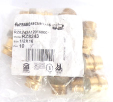 10 raccordi a pressare rame