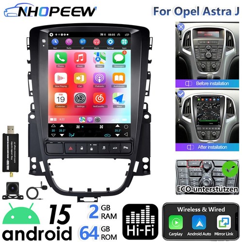 Per opel astra eco carplay - j,