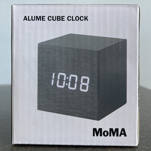 Orologio moma alume cube - moma,