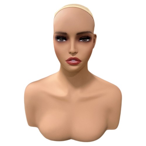 Busto testa realistico pvc - testa,