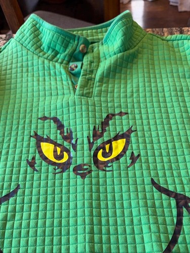 Seuss the grinch - grinch, quilted