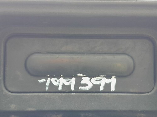 Exterior tailgate handle - exterior,