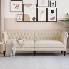 vidaXL Divano Chesterfield a 3