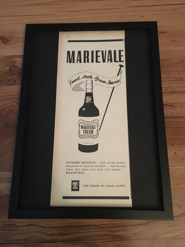 Marievale cream sherry - -1964, a4
