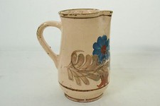 VECCHIA BROCCA IN COTTO DIPINTA A MANO