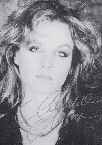 Autografo claudia messner - claudia,