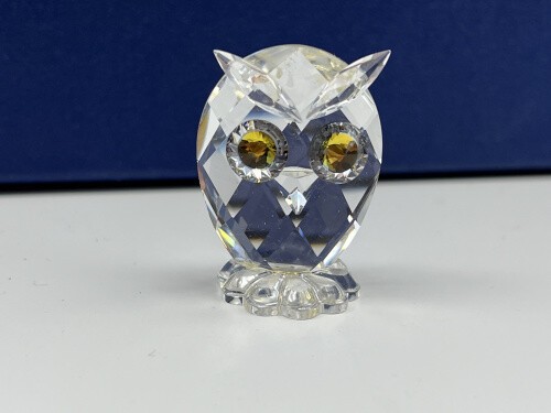 Statua swarovski 010014 gufo - statua,