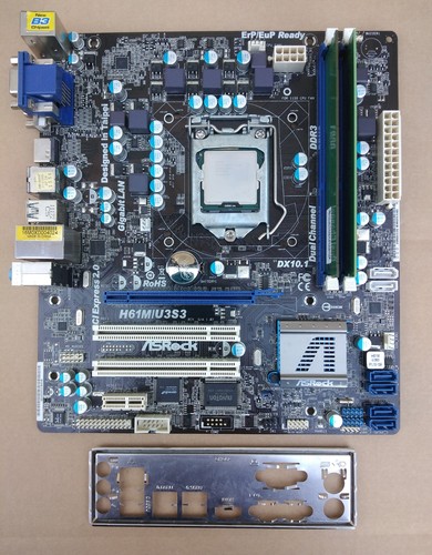 Asrock h61m u3s3 scheda madre - h61m-u3s3,