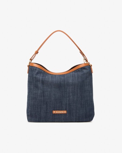 Borsa nero giardini donna hobo - nero,