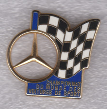 Pin's Auto - Log MERCEDES - Chpt du mde des voitures de Sport - Arthus Bertrand