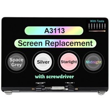 Per MacBook Air A3113 2024 M3 Schermo LCD Display Sostituzione Assemblaggio EMC:8611