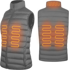 Gilet Riscaldato per Uomo E Donna, Gilet Riscaldato Con Riscaldamento telligente