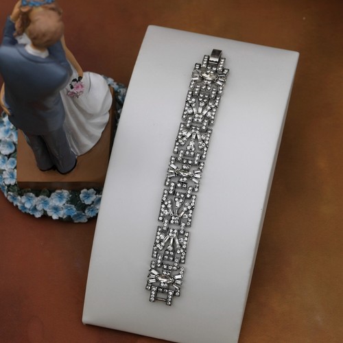 Bracciale argento arte deco - bracciale,