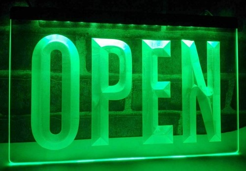 Open sign closed - led, neon