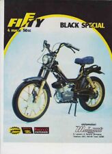 advertising Pubblicità  MALAGUTI FIFTY BLACK SPECIAL 1978 CICLOMOTORI ITALIANI