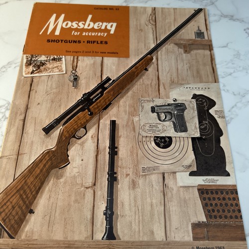 1963 mossberg shotgun rifles - 1963, shotgun,
