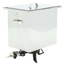 Sceratrice a gas piccola Lyson, fornello incluso