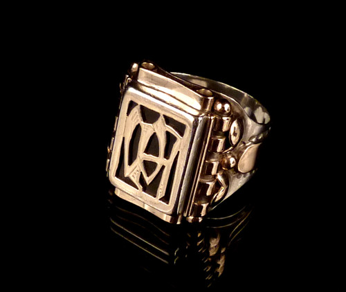 Anello argento con - anello,