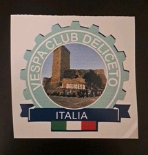 Adesivo vespa club deliceto - vespa,