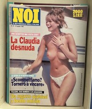Noi Rivista  Magazine Agosto 1993 Claudia Schiffer