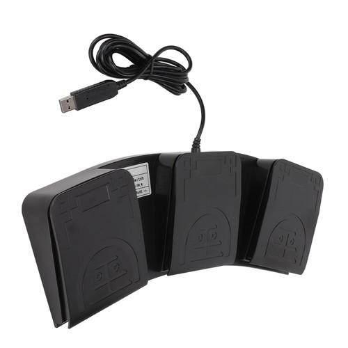 Pedale usb tripla chiavi - pedale,
