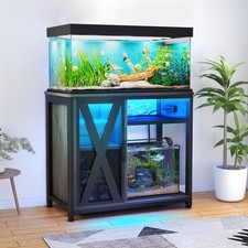 Supporto per acquario grigio