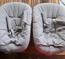 2 STOKKE Tripp Trapp® Newborn Set con Gancio Appendigiochi Gemelli Seggiolone