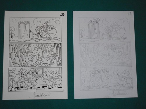Lara molinari original comic - original,
