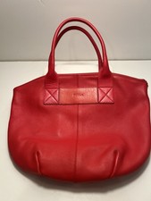 FURLA Cherry Red Leather 2