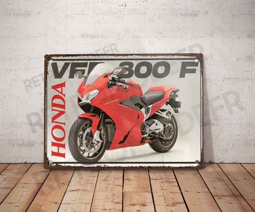 Plaque métal vintage honda - vintage,