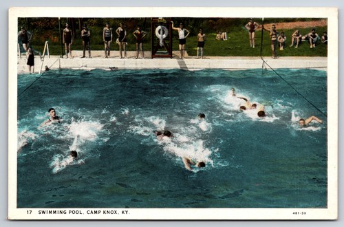 Campeggio piscina knox - piscina,