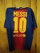 Maglia - MESSI 10 - Barcelona Qatar Foundation FCB Unicef  Taglia L