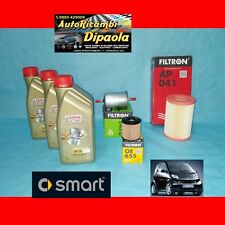 KIT TAGLIANDO SMART COUPE CABRIO 450 0.8 800 CDI DIESEL CASTROL 5W30 + FILTRI