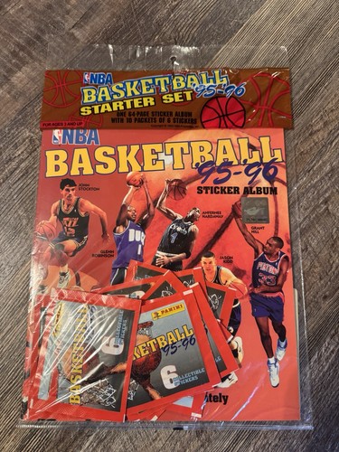 Panini nba basketball 1995 - nba, 1995-96